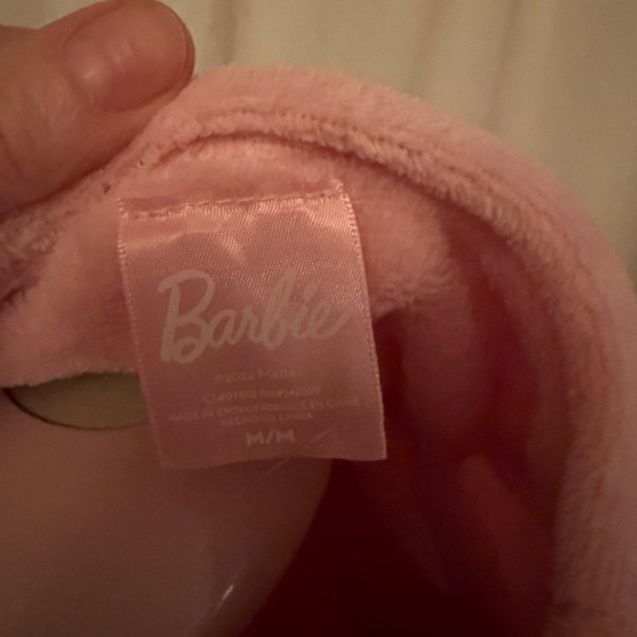 Oh So Barbie Pink Fleece Top M -New - Picture 3 of 7